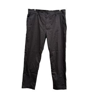 Nike Men’s 38x32 Dri-FIT UV Slim Fit Golf Chino Pants Dark Gray Activewear